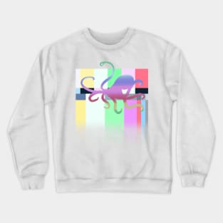 Gradient Octopus Crewneck Sweatshirt